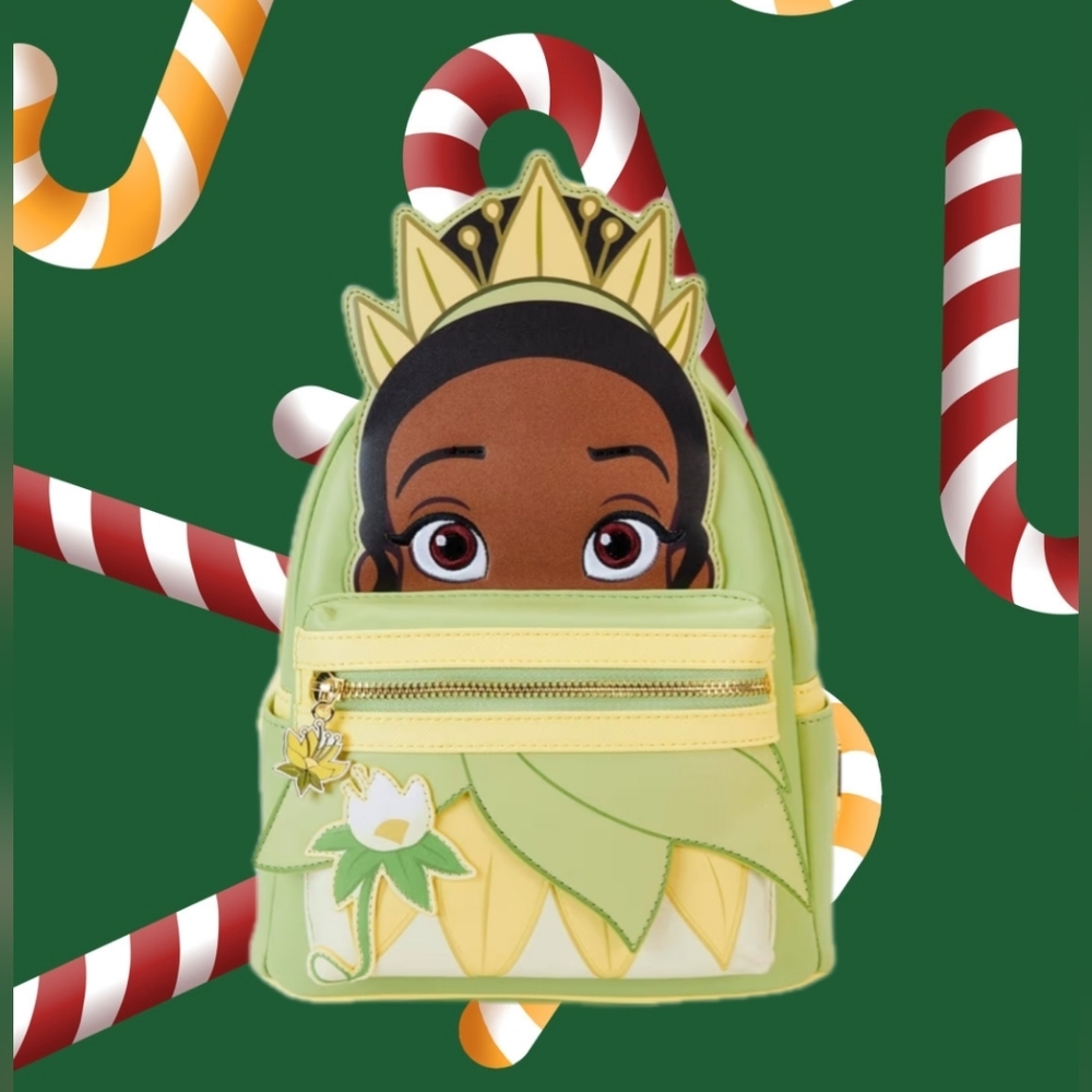 💫🌿💛NWT Princess Tiana Loungefly - Green and Yellow💛🌿💫